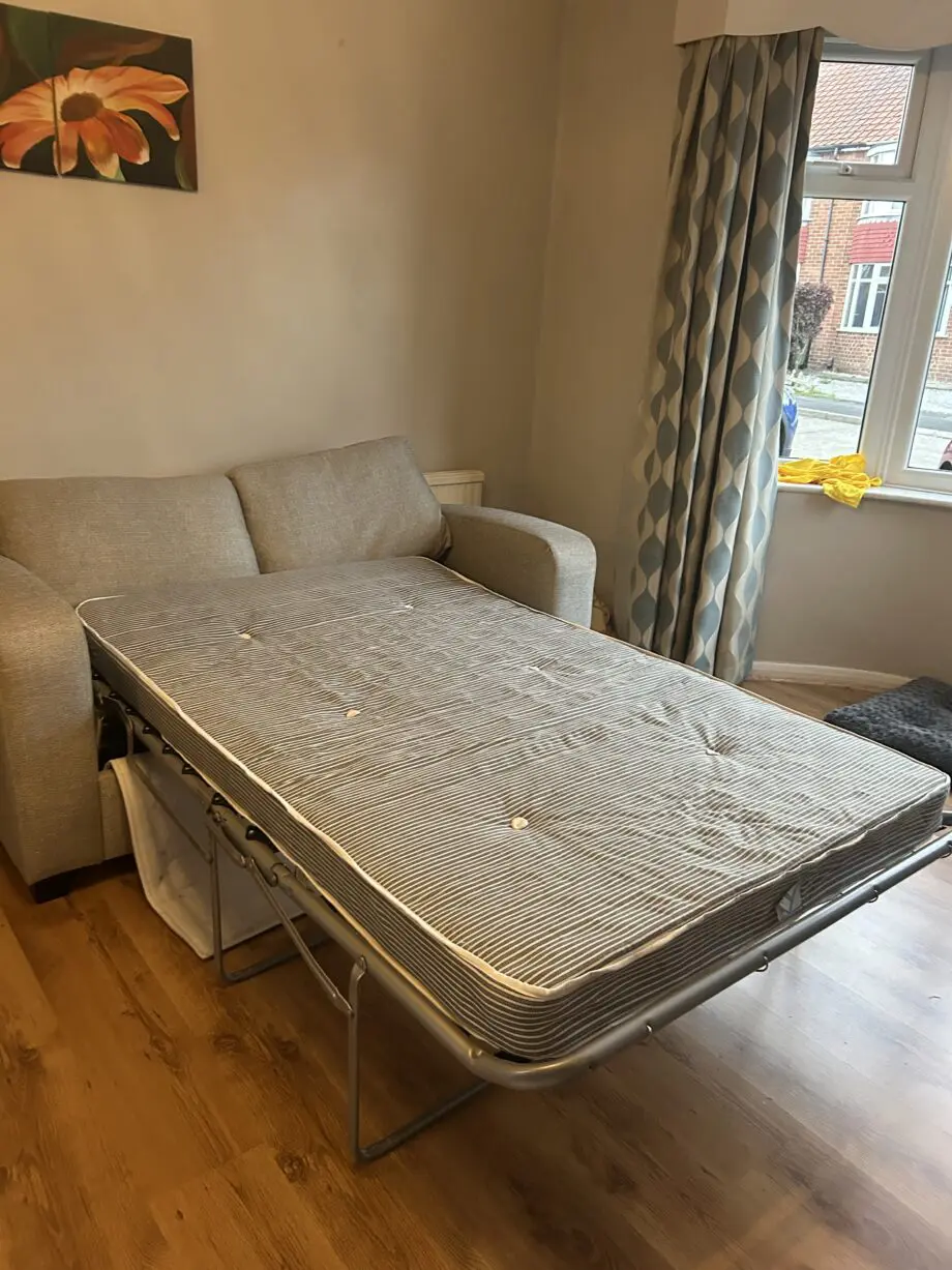 DFD Lydia grey sofa bed