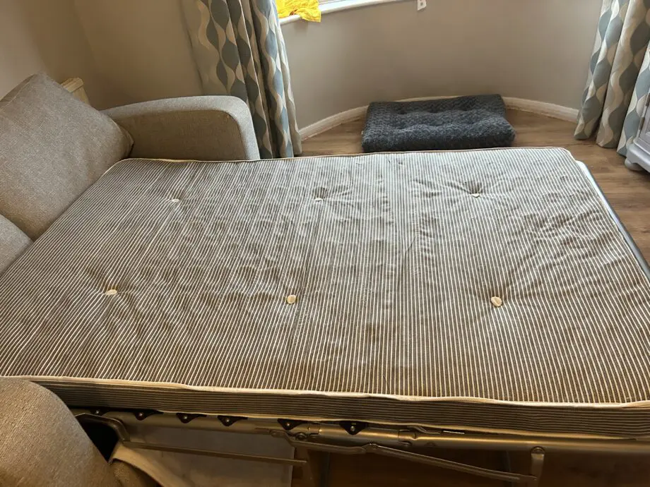 DFD Lydia grey sofa bed
