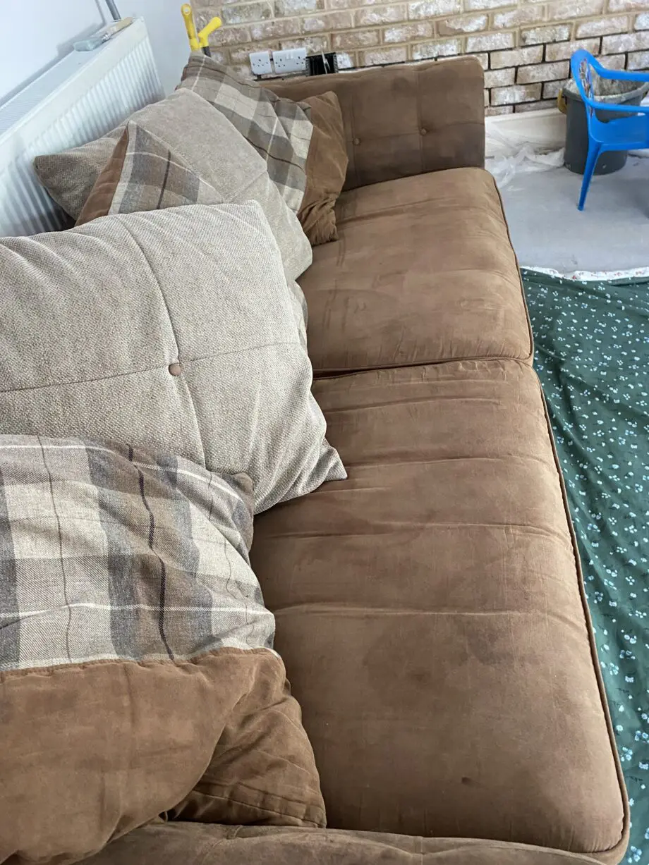 DFS pillow back sofa