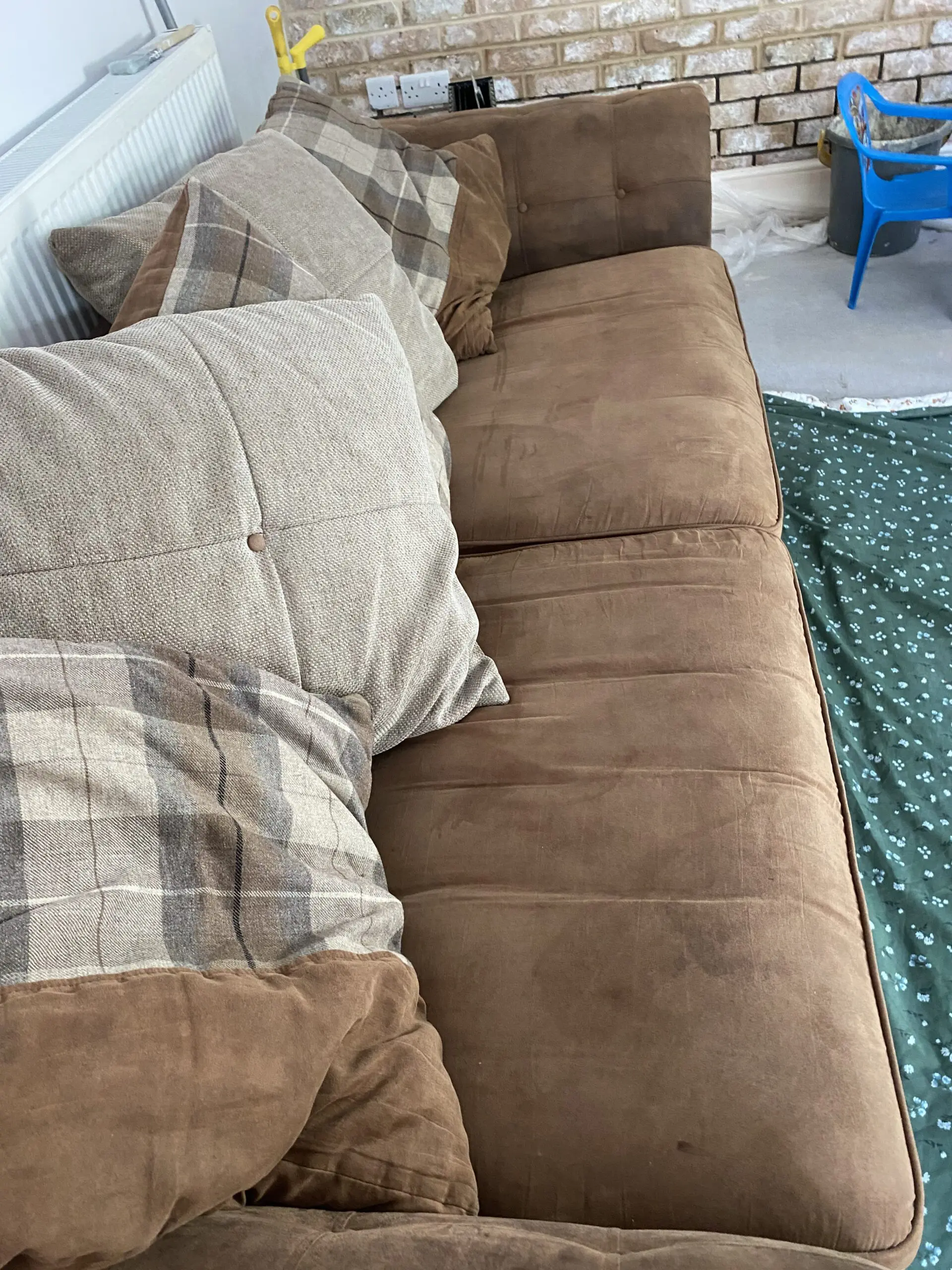 DFS pillow back sofa