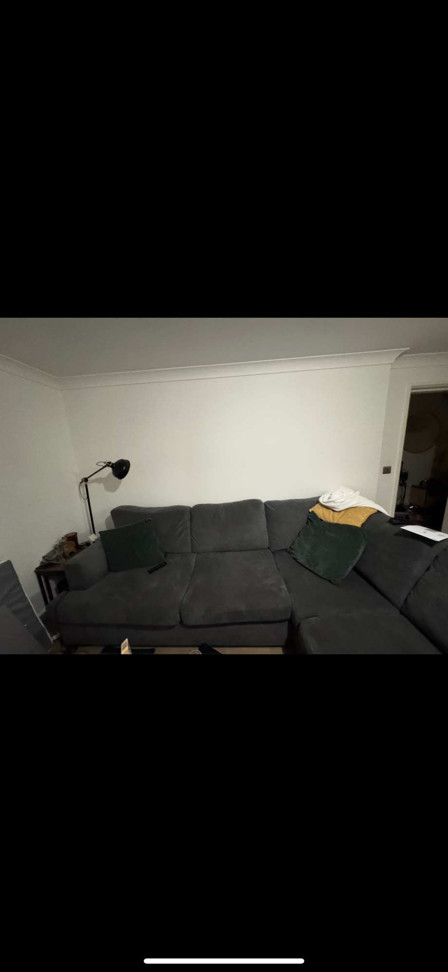 DFS Grey Freya Corner Sofa