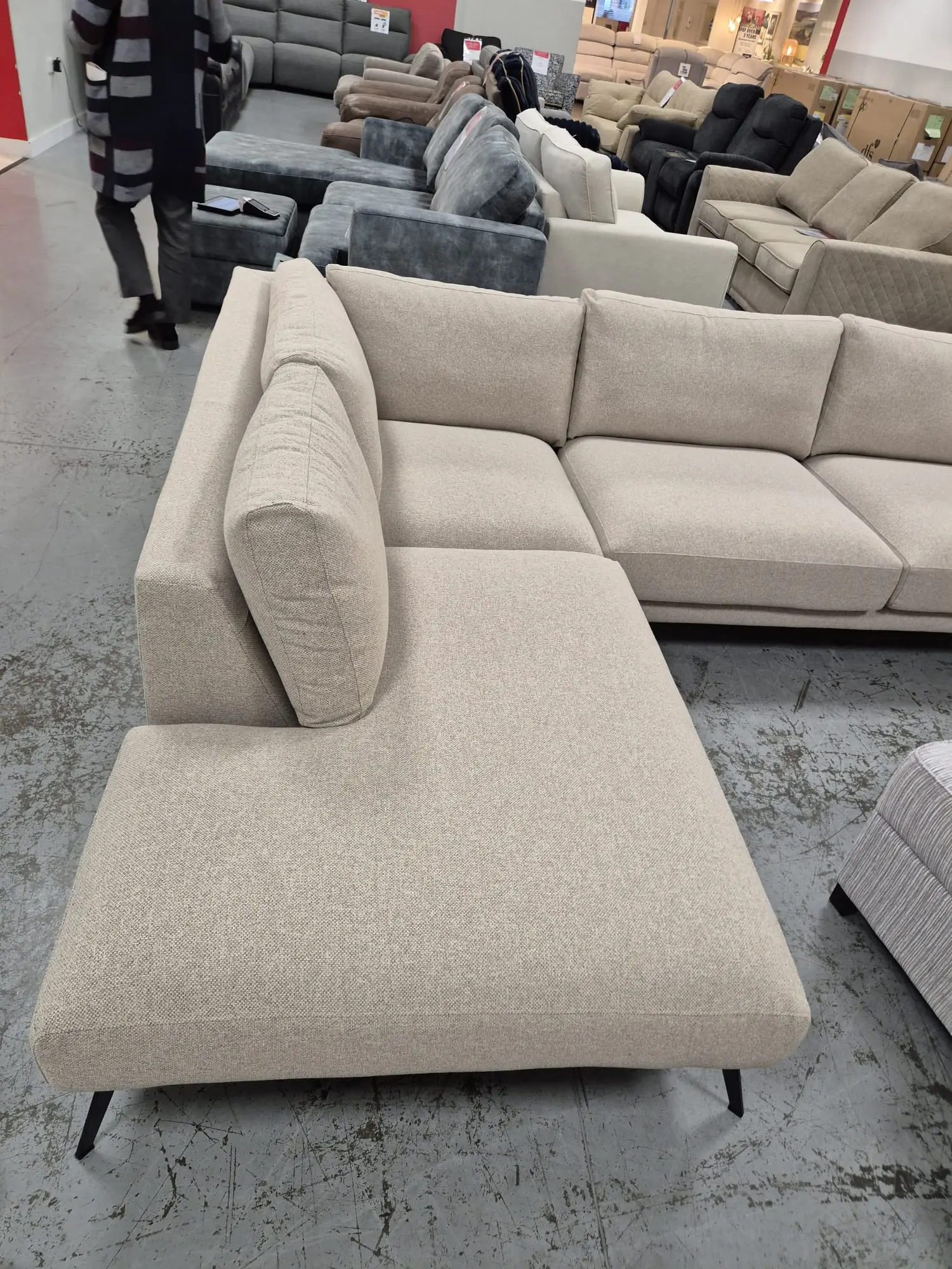 Lexia Right Hand Facing Arm Open End Corner