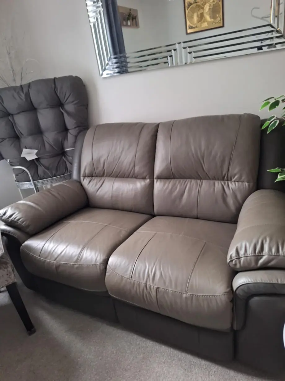 Leather 2 Seater sofa