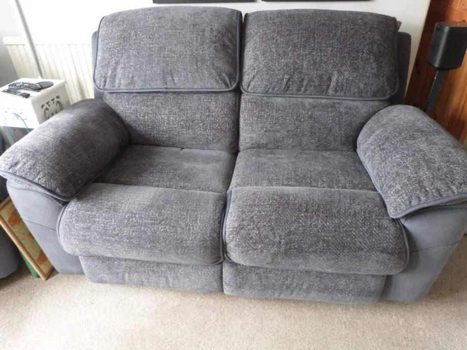 Two DFS Fontaine Express 2 Seater power recliners