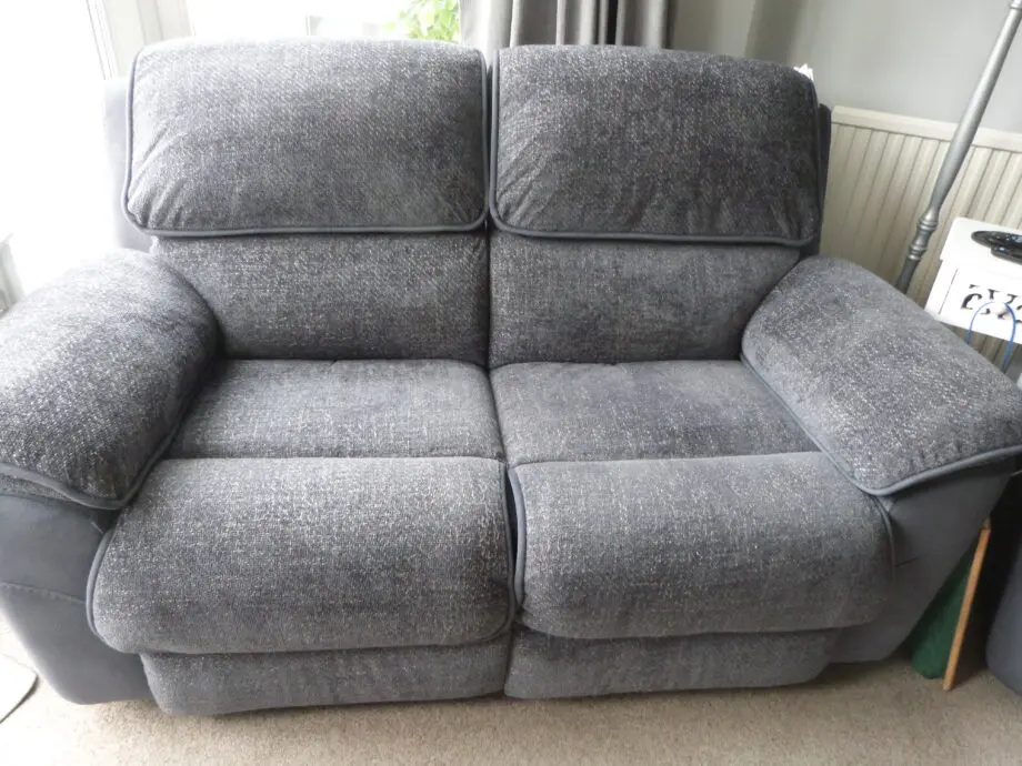 Two DFS Fontaine Express 2 Seater power recliners