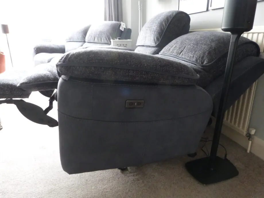 Two DFS Fontaine Express 2 Seater power recliners