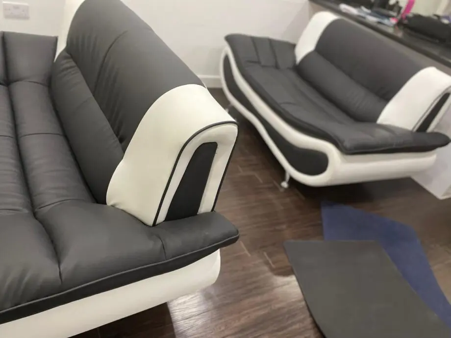 Luxury Faux Leather Modern Sofas