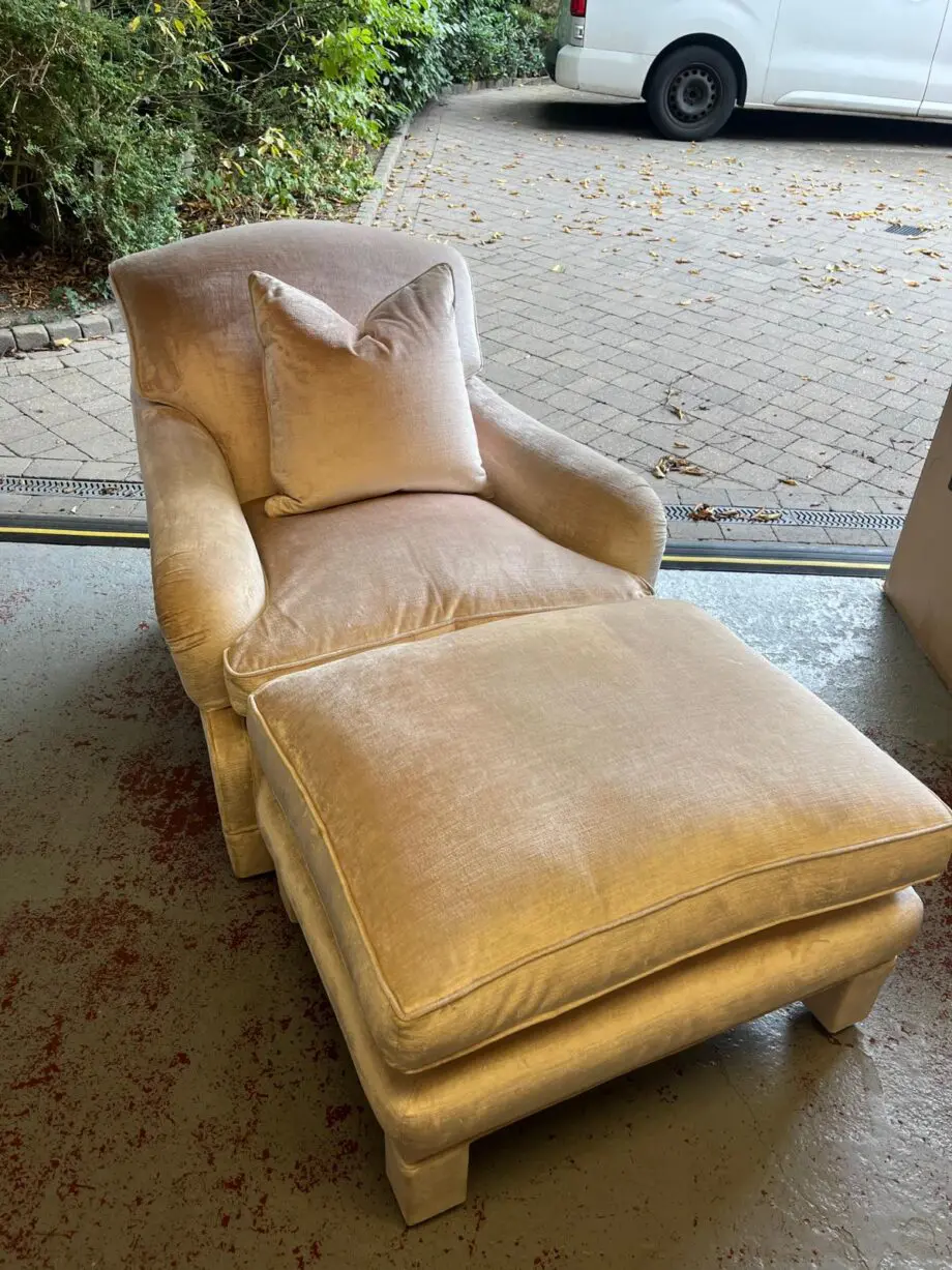 Ralph Lauren copy Large Footstool