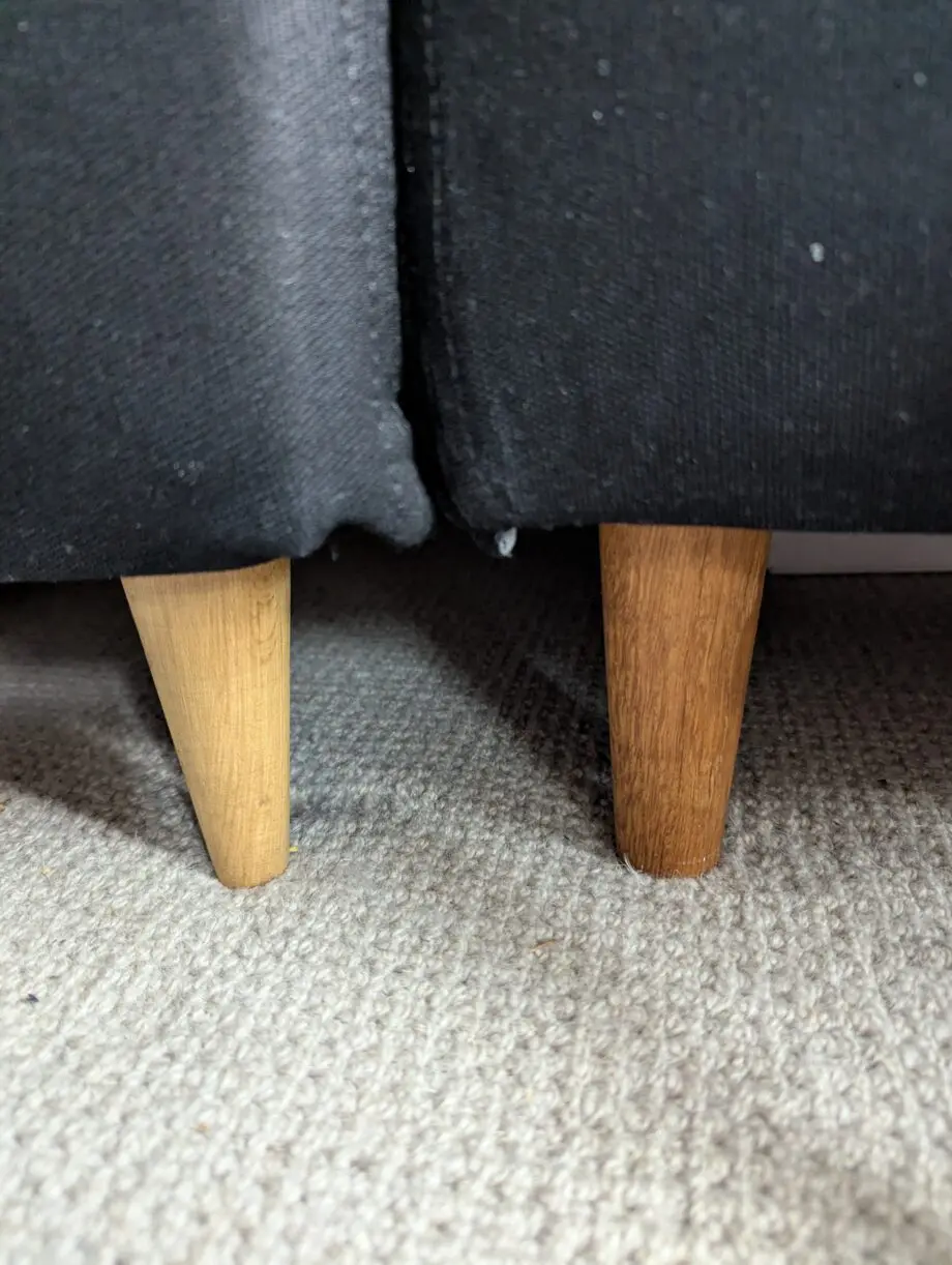 IKEA Soderhamn sofa (3 modules!) w. black Bemz covers £390 (original price £1,500!)