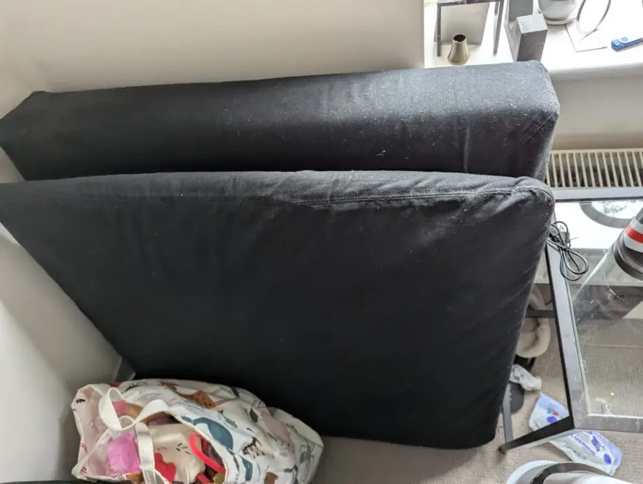 IKEA Soderhamn sofa (3 modules!) w. black Bemz covers £390 (original price £1,500!)