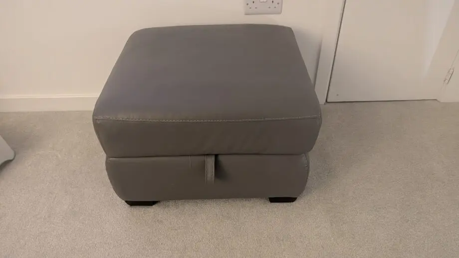 DFS Foster Sofas + Footstool set