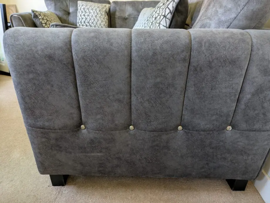 Furniture Village, charcoal, 4 seater corner sofa