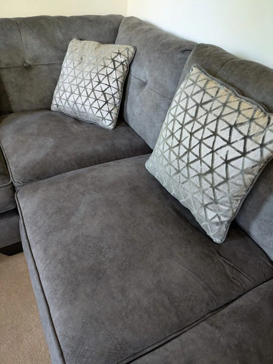 Furniture Village, charcoal, 4 seater corner sofa
