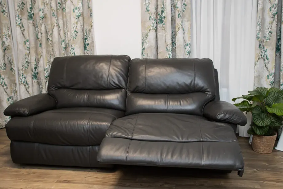 Furniture Village 3 Seat Power Recliner Sofa