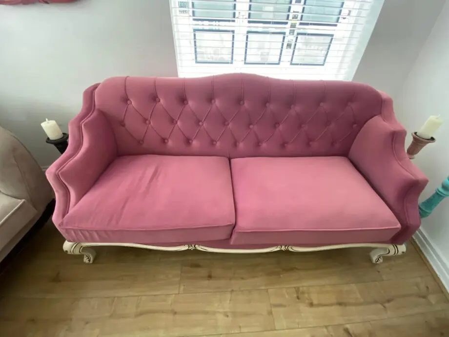 Stunning Teakwood Handcarved 3 seater sofa