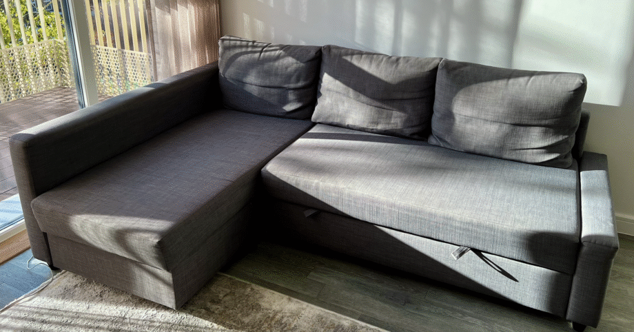 Ikea Corner sofa-bed with storage - FRIHETEN