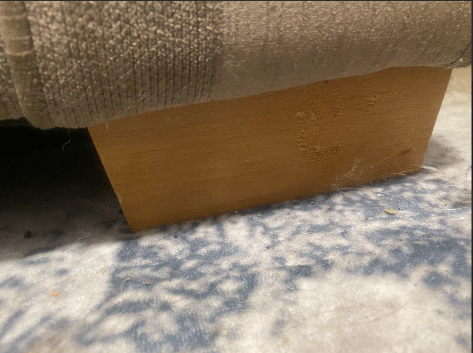 Tan and Beige Fabric Armchair Sofa