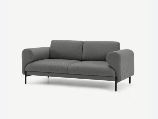 made orson 2 seater sofa elite grey