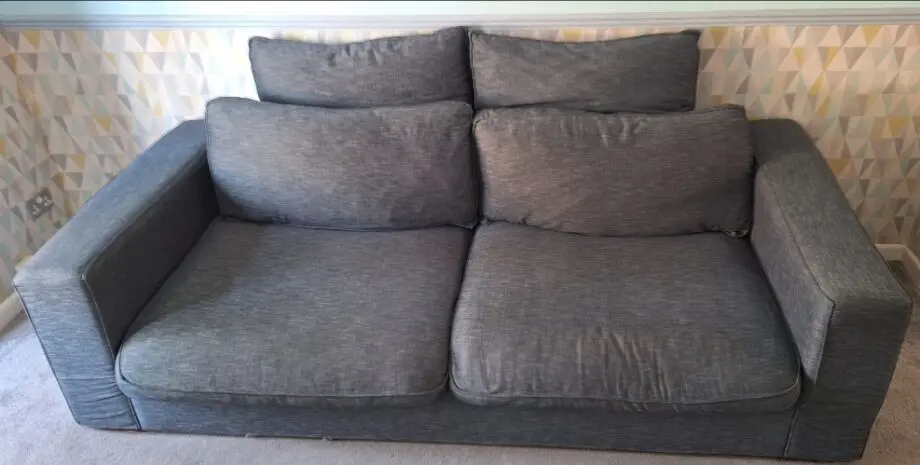 Navy Three Seater Sofa - Room 108, Sofa Annabelle