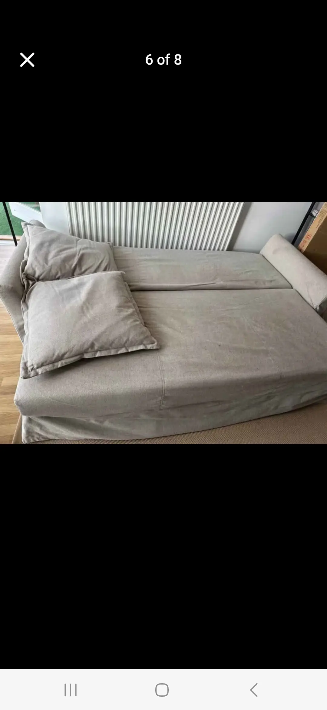 IKEA 3 seater sofa bed