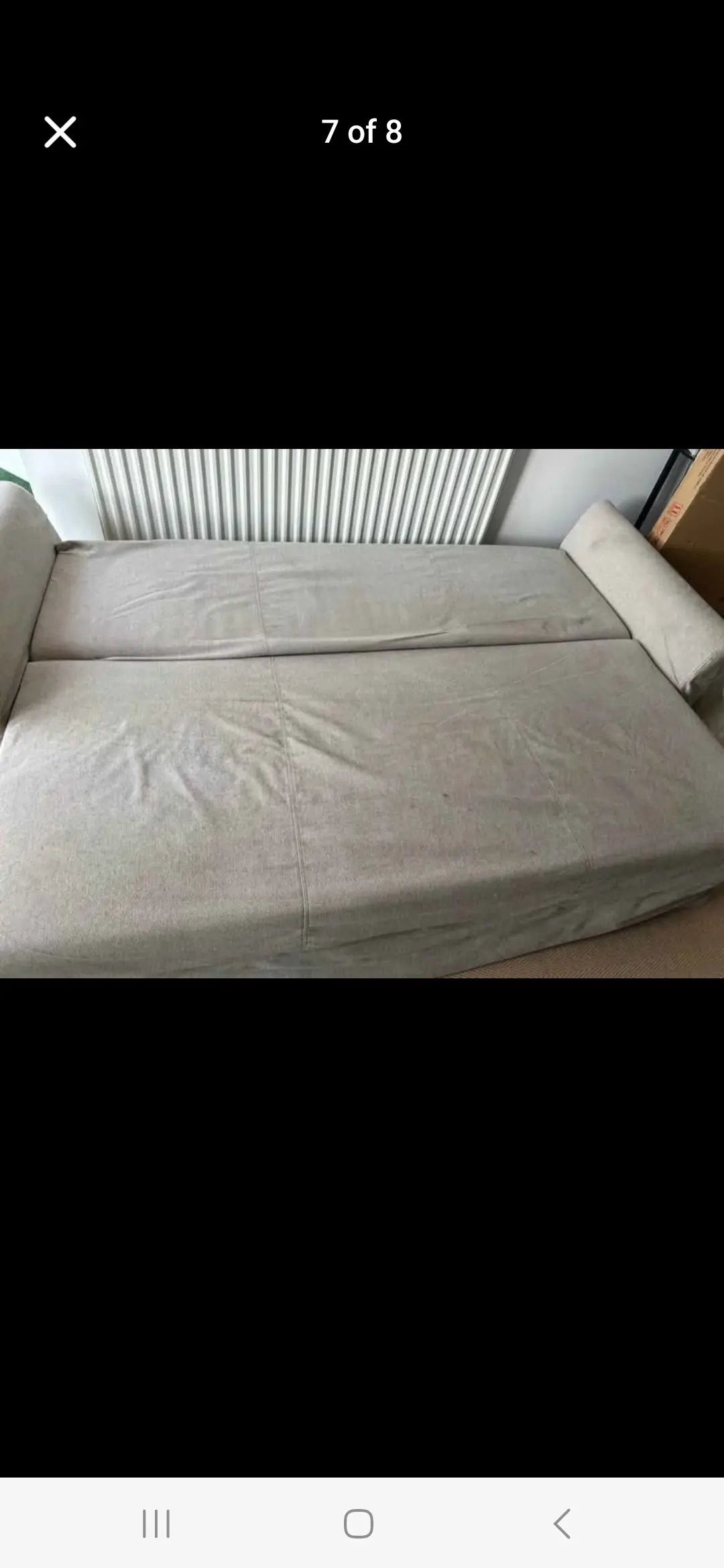 IKEA 3 seater sofa bed