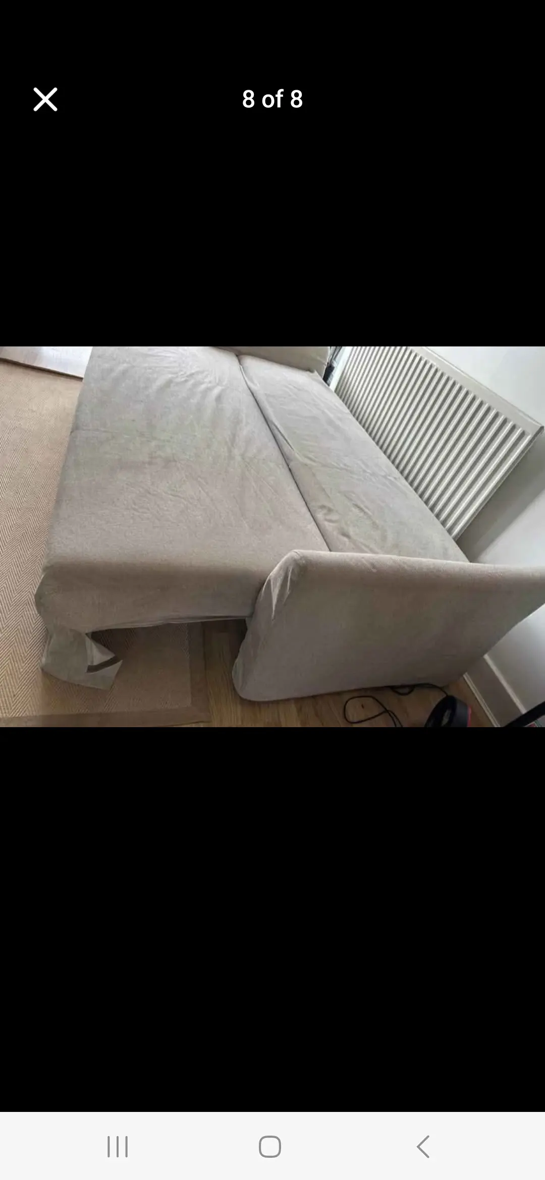 IKEA 3 seater sofa bed
