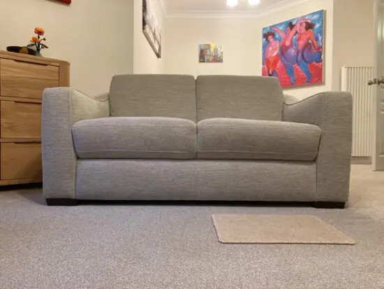 Furniture Village beige Optimus two-seater sofa