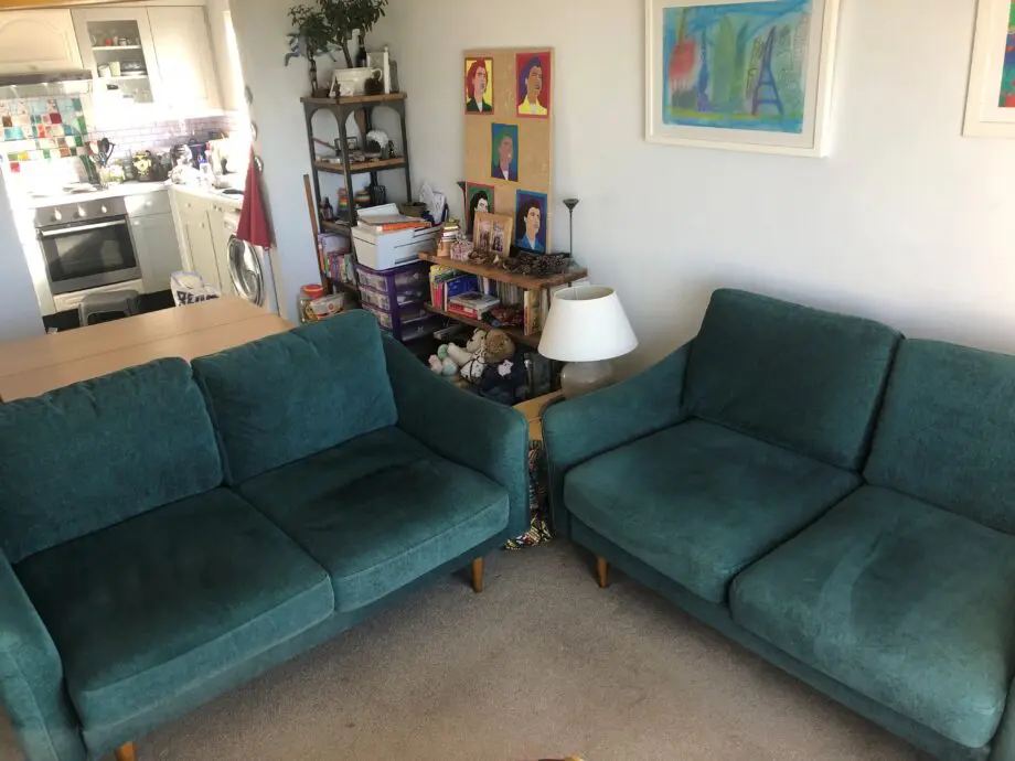 Teal Snug Sofa