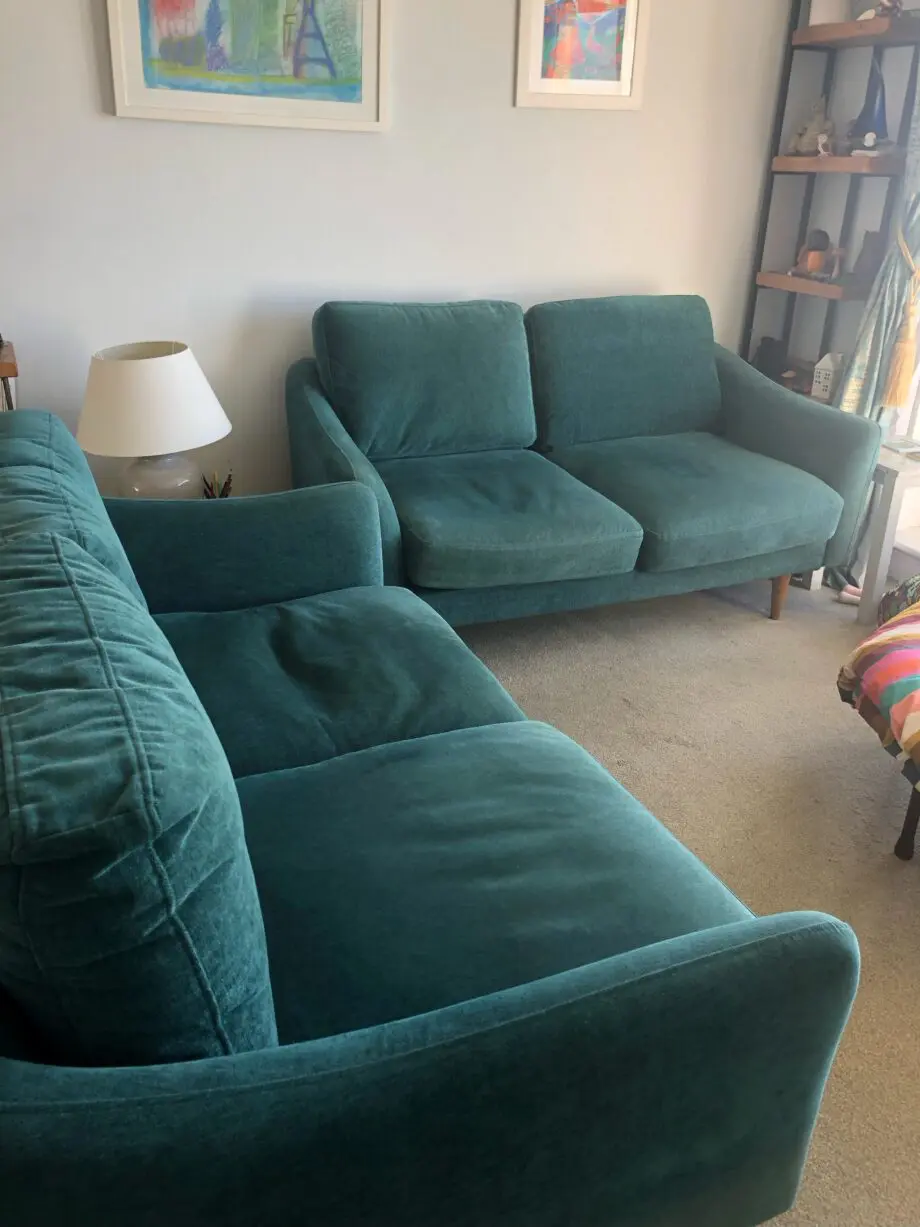 Teal Snug Sofa