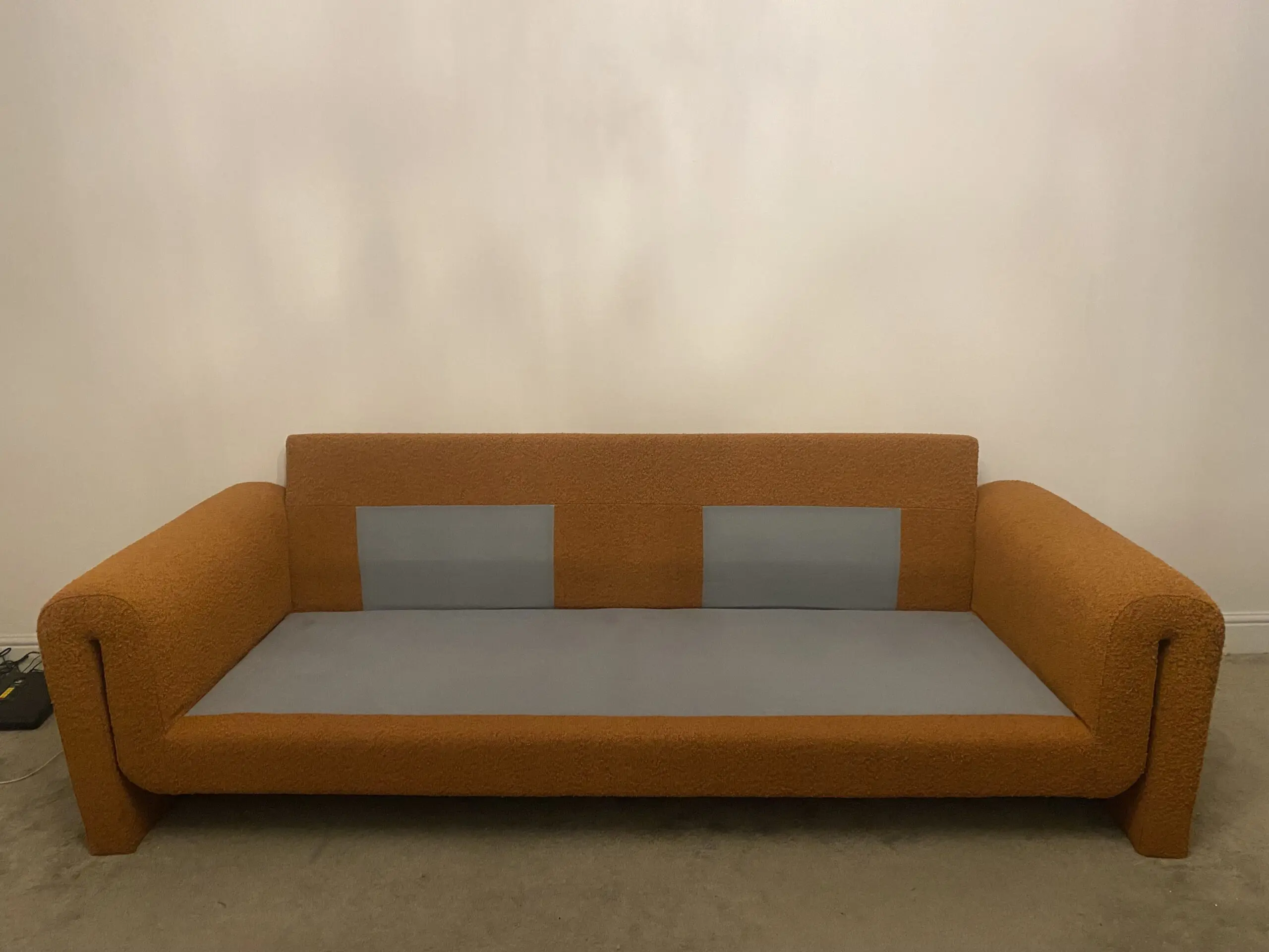 Homesense/TK Maxx Rust Brown Boucle 2-Seater Sofa