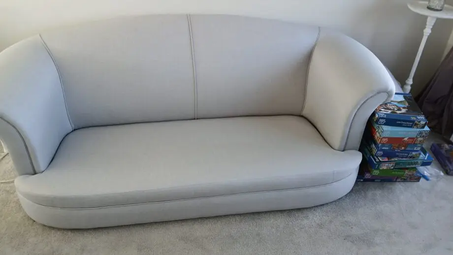 Beautiful 2 and 3 seater sofas in pale blue