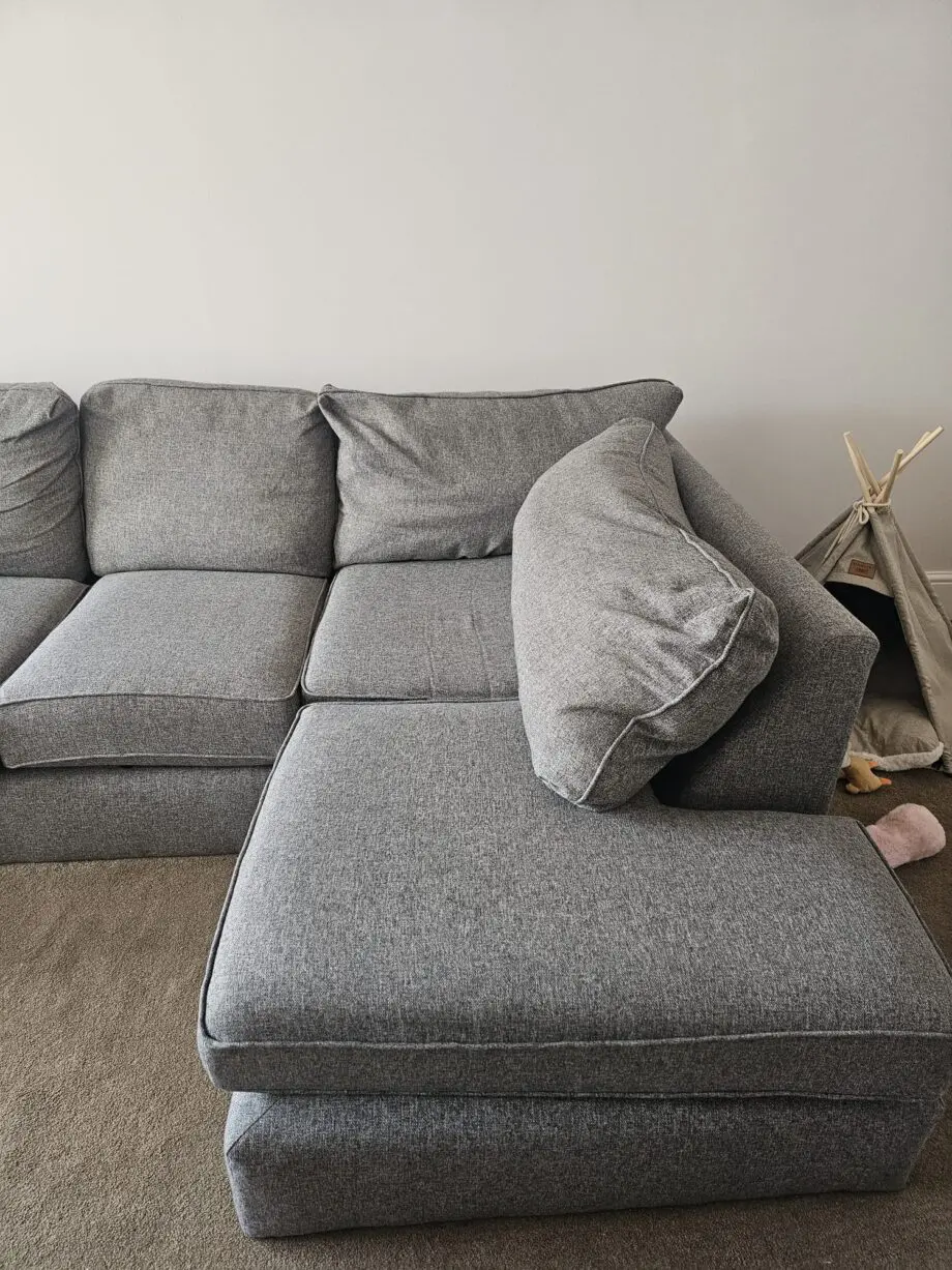 Next Grey Right Hand Corner Sofa