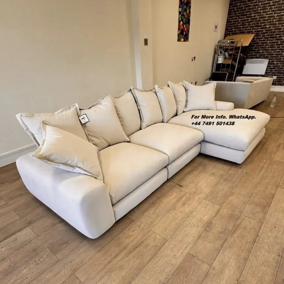 Original Loaf Brand Sofa || Large Chaise Loaf Corner Sofa For Sale