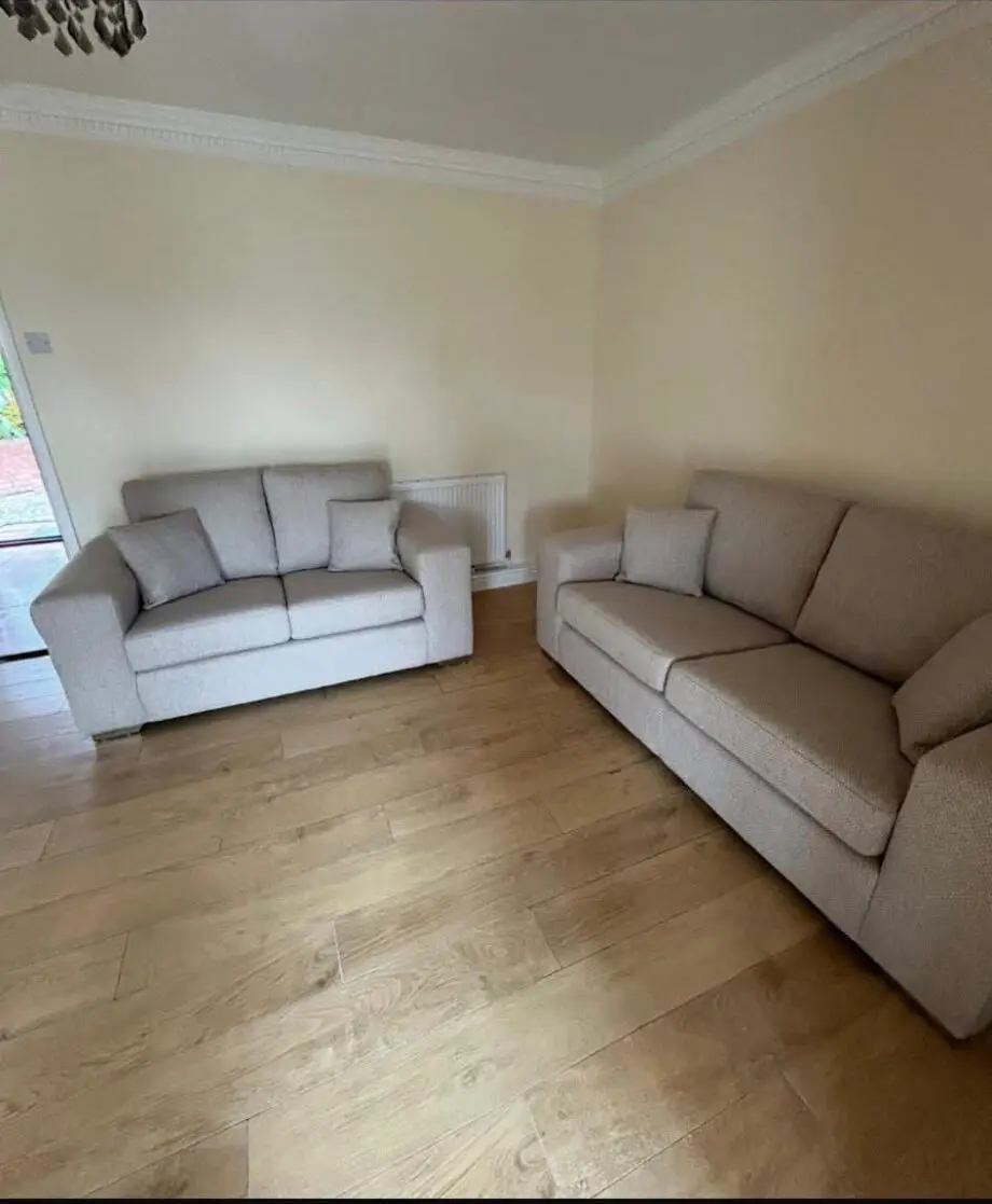 DFS Loveseat For Sale Beige Colour Fast & Reliable Delivery straight to your door