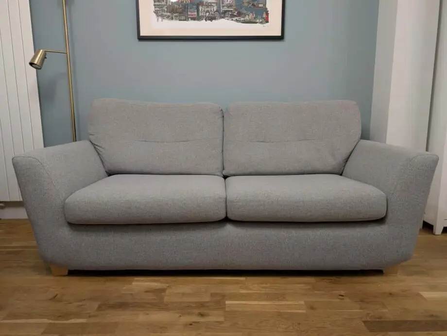 DFS Three Seater Sofa-Bed and Footstool
