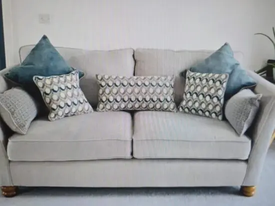Gainsborough 3 Seater Oak Furnitureland Sofa