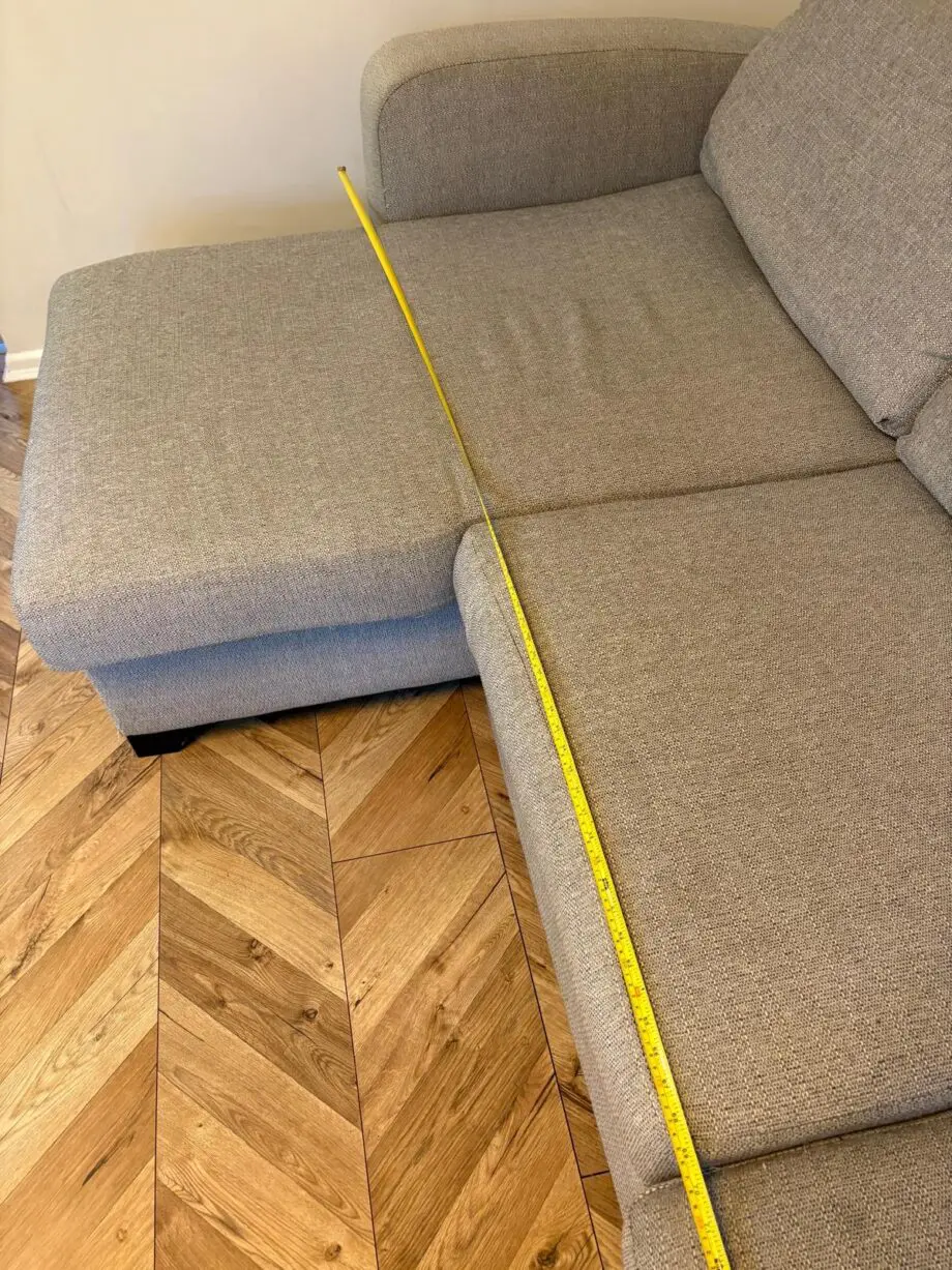 DFS Grey L Sofa