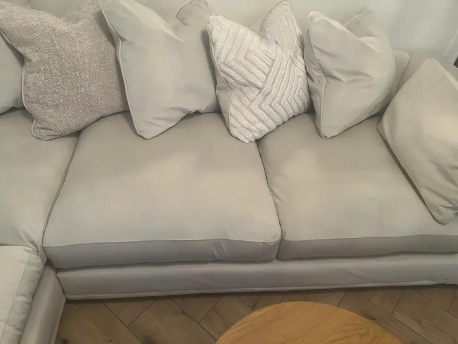 DFS cream corner sofa