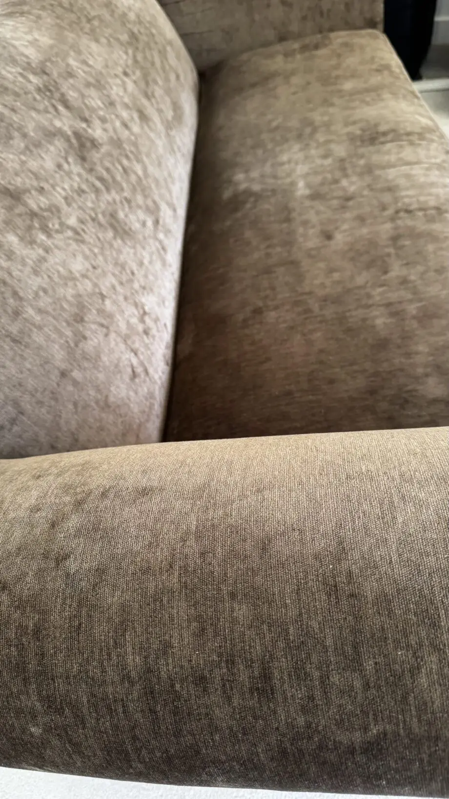 Brown Vintage Retro 3 Seater Sofa