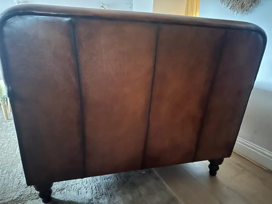 Vintage Sofa Company Wilbur Aniline Leather 2 seater sofa