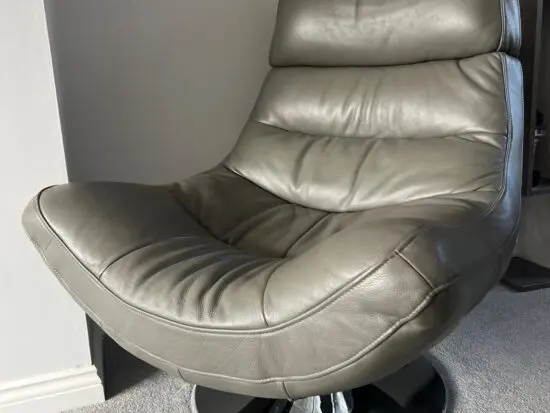 Furniture village Dali retro swivel chair