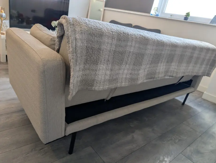 DUSK - Beige - Hudson Click Clack Sofa Bed
