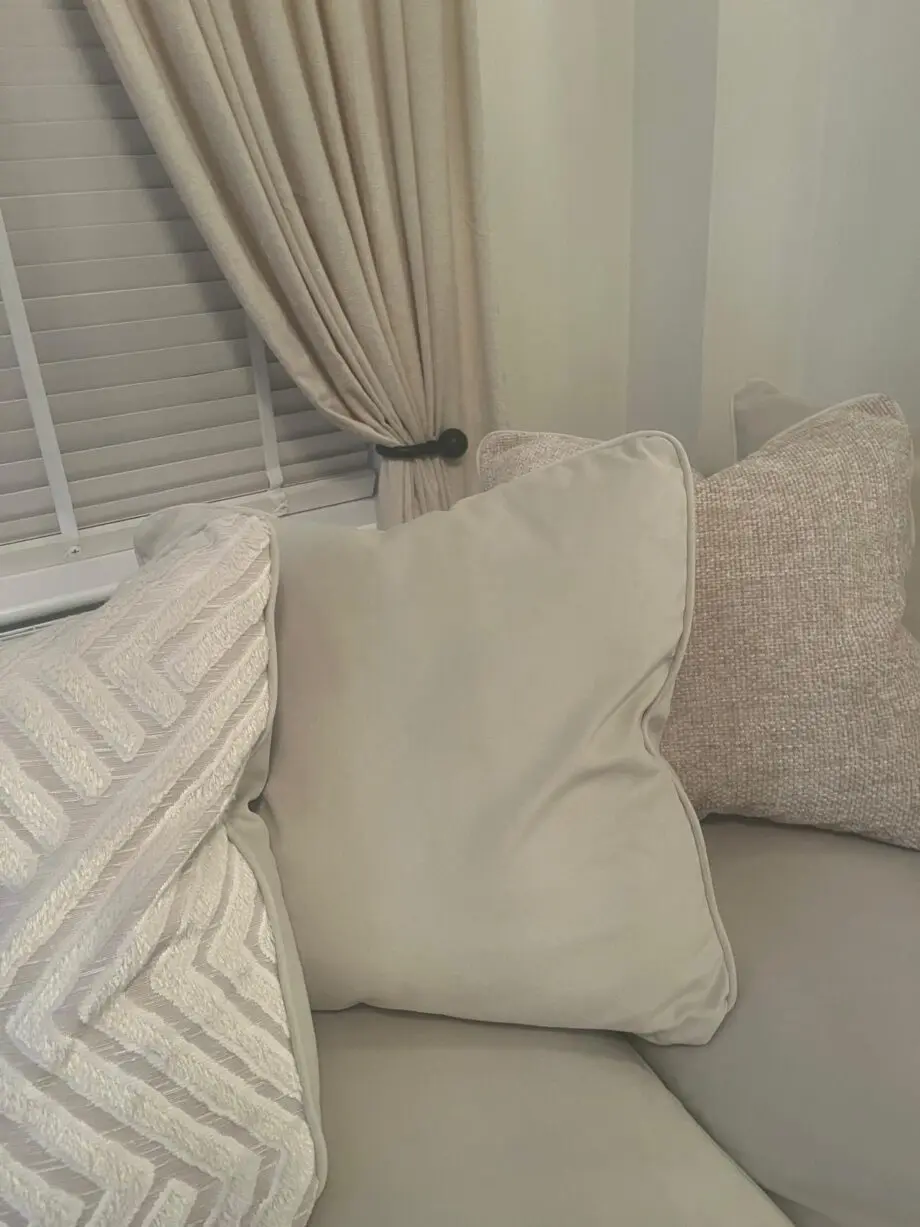 DFS cream corner sofa