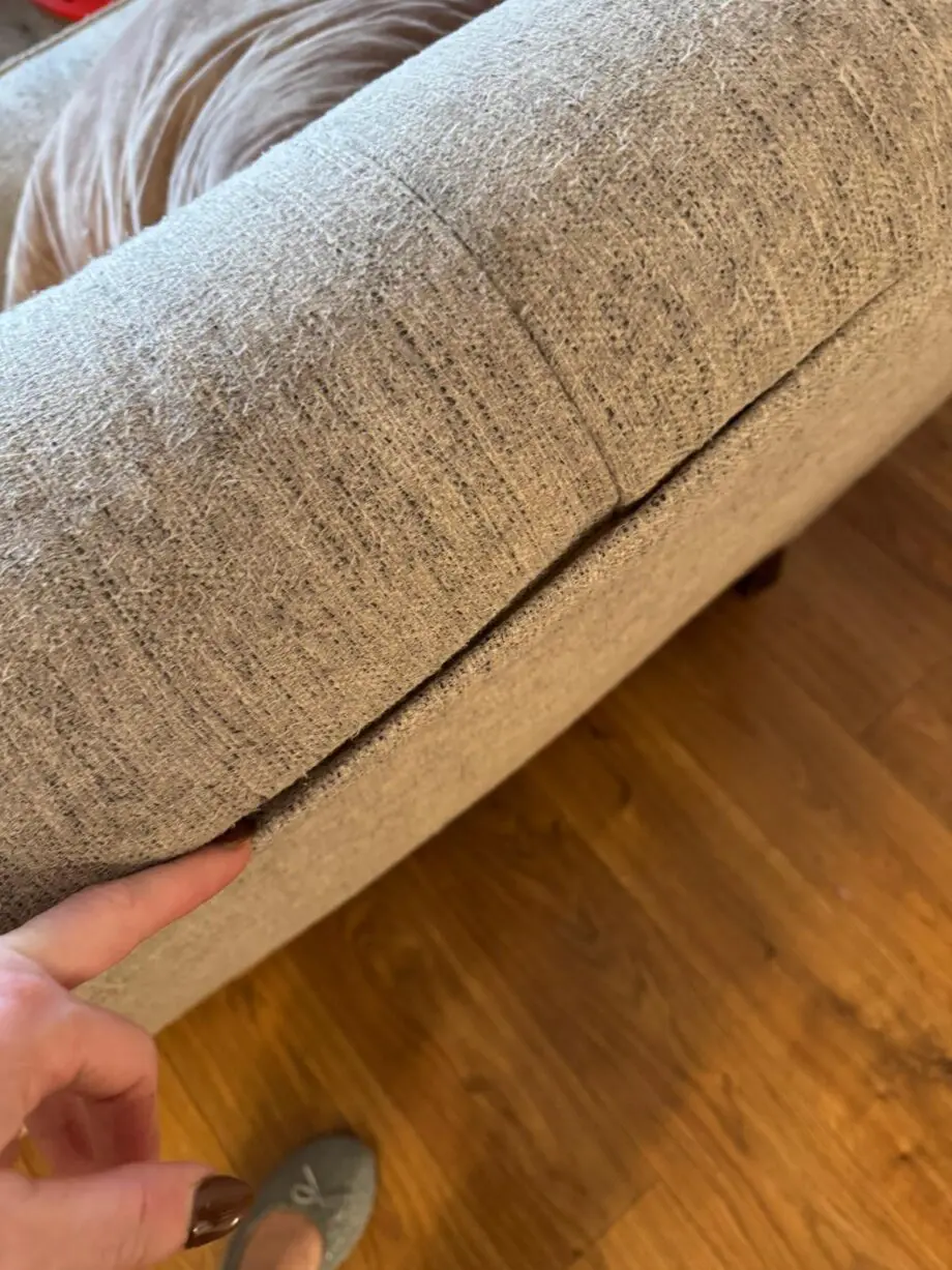 Sofology grey 2 seater sofa