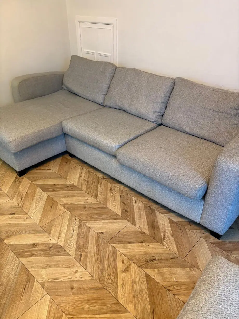 DFS Grey L Sofa
