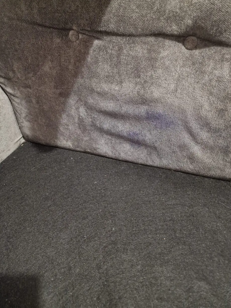 Grey fabric sofas