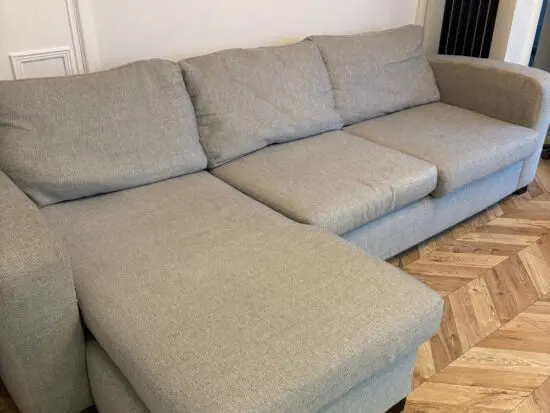 DFS Grey L Sofa