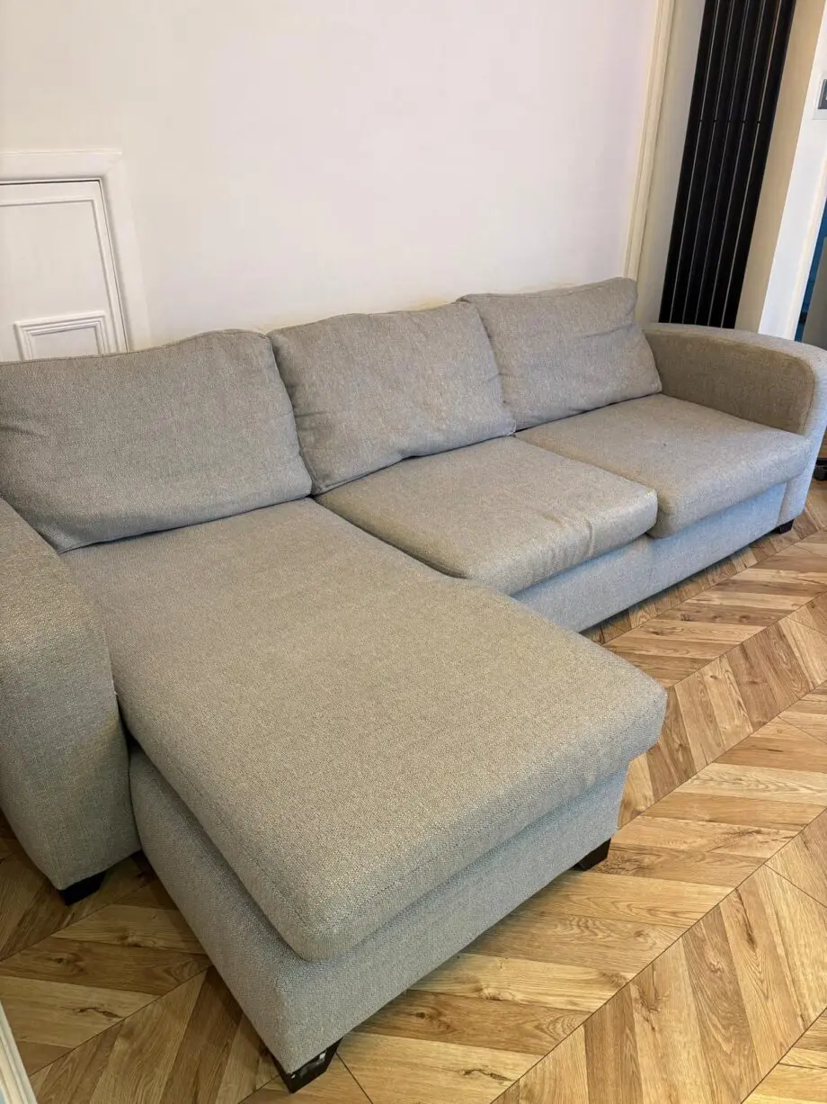 DFS Grey L Sofa