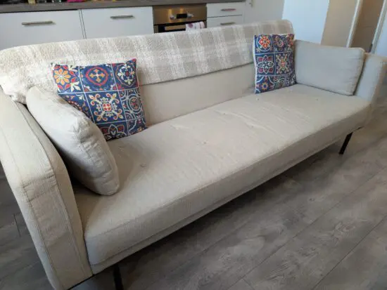 DUSK - Beige - Hudson Click Clack Sofa Bed