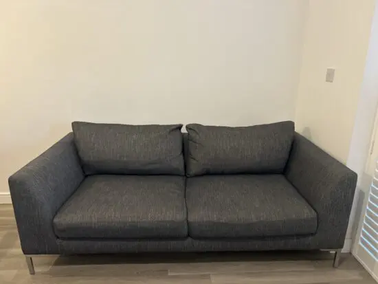 John Lewis sofa with matching chair